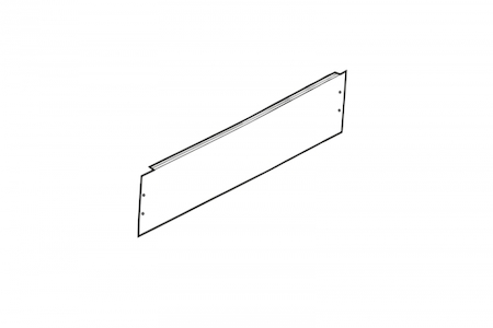 TDM ELECTRIC SQ0905-0187 Фальш-панель для ВРУ 150х450мм с вырезом TDM